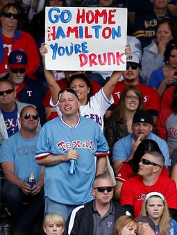 Josh Hamilton’s Wife and Kids Heckled At Game; Security Called