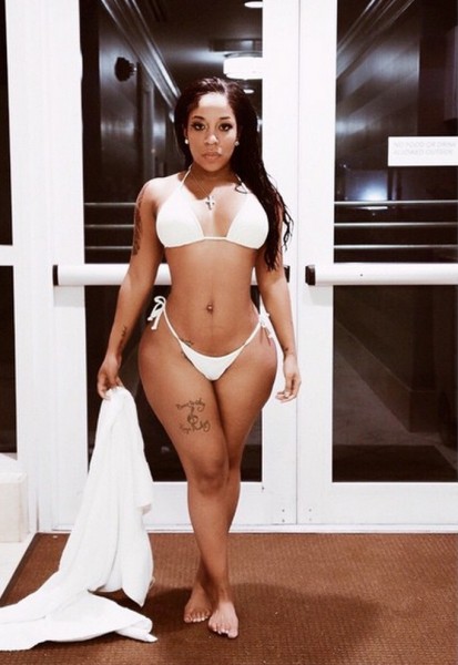 K Michelle Underboob