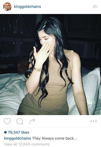 Kylie Tyga Instagram PND
