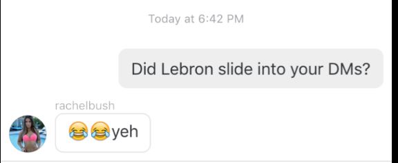 LeBron Rachel Bush 11