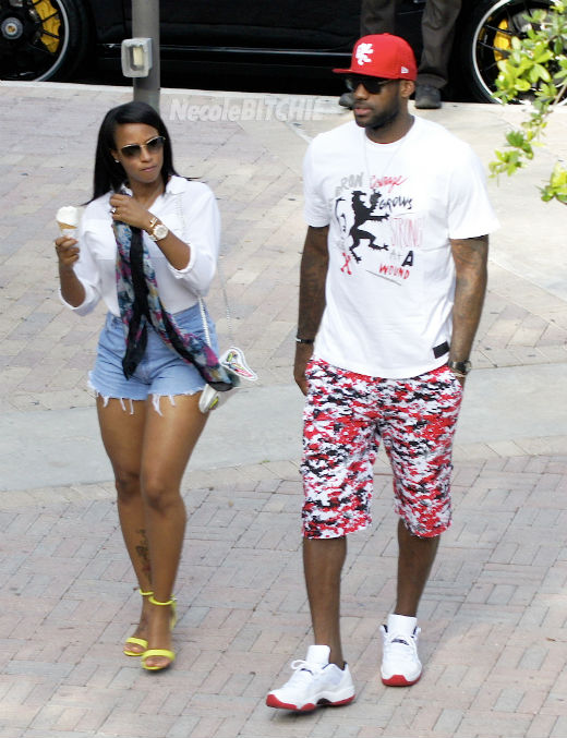Lebron and Savannah 3