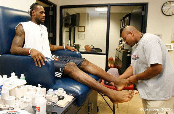Lebron james Toes 2