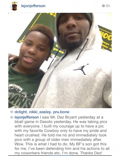 Lejon Jefferson Dez Bryant
