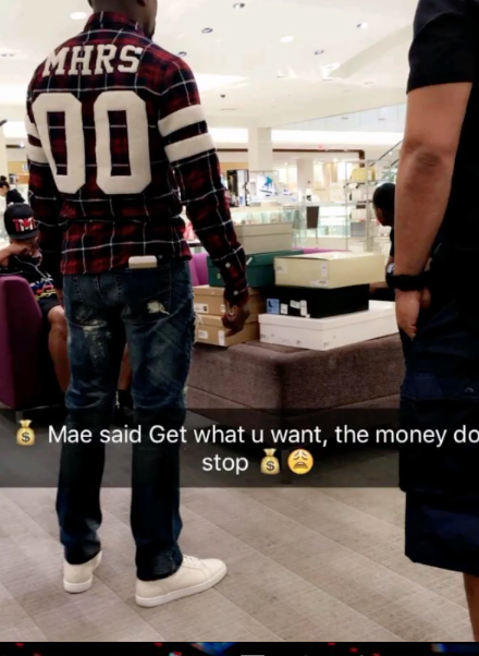 Mayweather Keyshia Cole Snapchat 1
