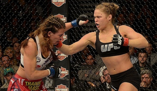 Miesha-Tate-Ronda Rousey