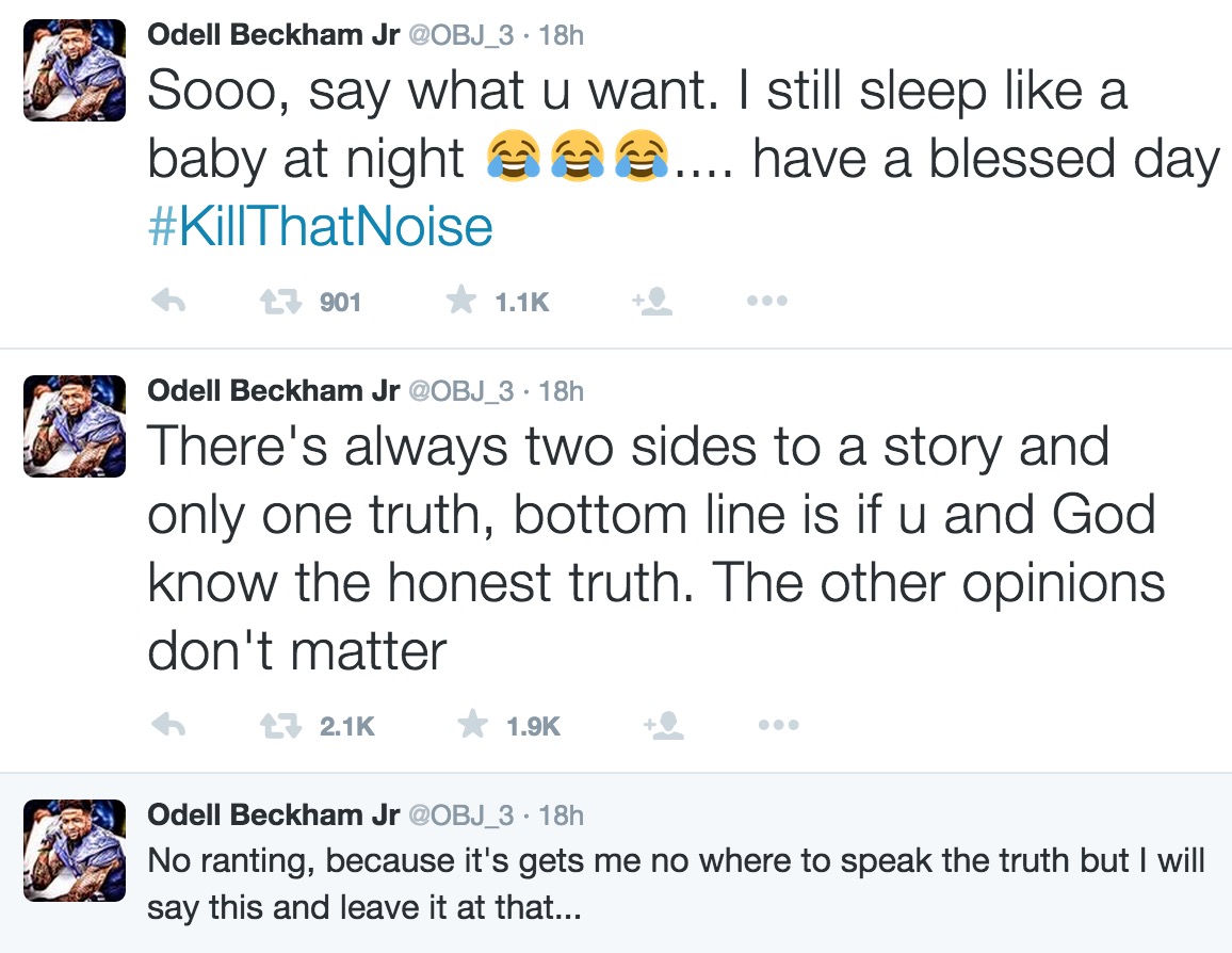 Odell Tweets 2