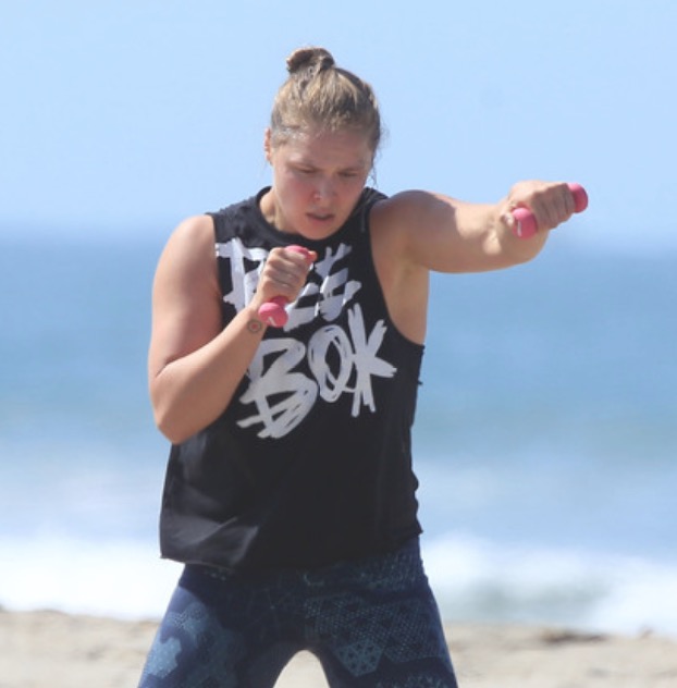 Ronda Rousey Beach