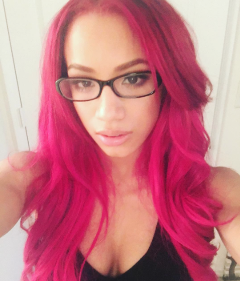 Sasha Banks Selfie 10