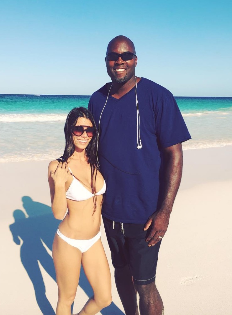 Tia Santoro Glen Rice Wedding 4