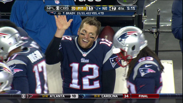 Tom Brady High Five