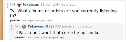 Ty Lawson Listens To Lil B To Avoid Curse