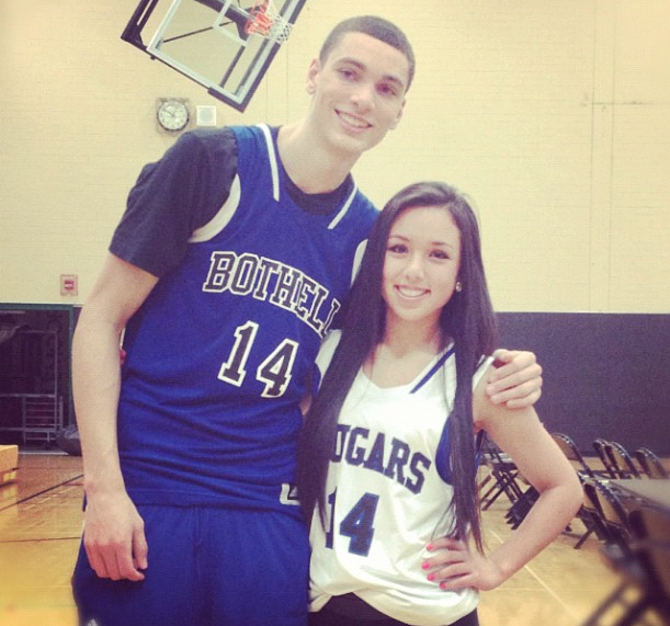 Zach Levine Girlfriend Hunter Mar-2