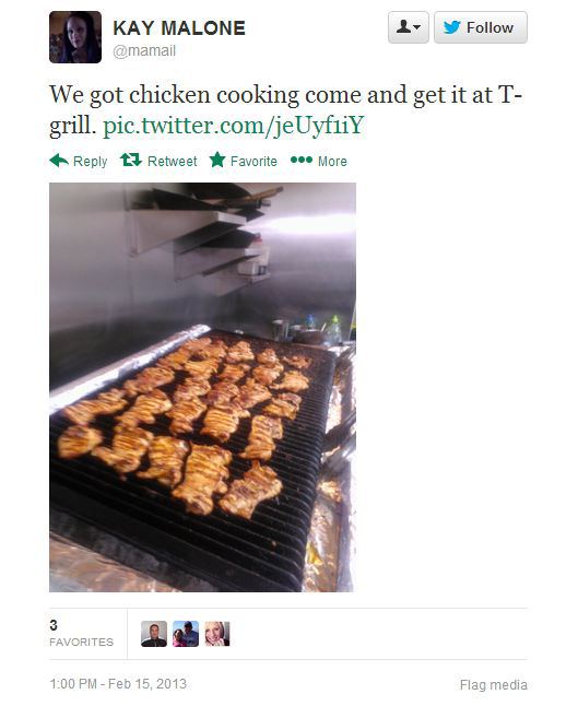 black sports online tgrill tweet