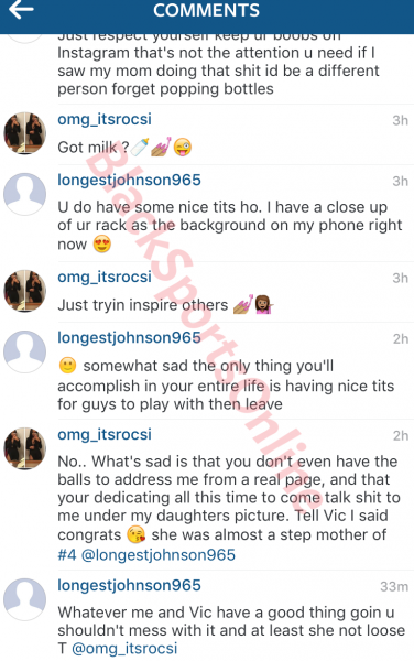 Landon Collins Rocsi baby mama