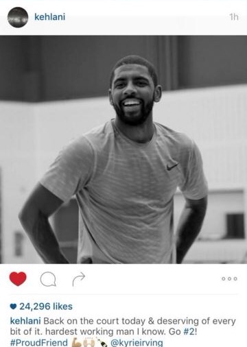 Kehlani Kyrie Irving