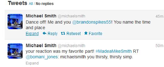 michael smith brandon spikes dance off