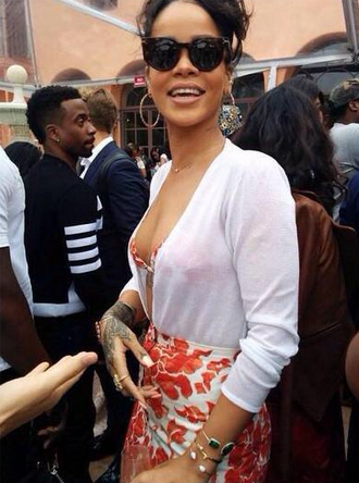 roc-nation-brunch-robert-kraft3 rihanna