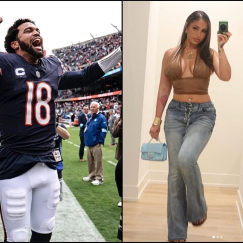 Caleb Williams dating influencer Ash Kassh