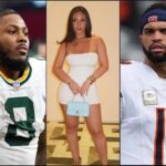 Ash Kaash Left Caleb Williams to Date Packers Josh Jacobs