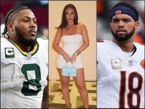 Ash Kaash Left Caleb Williams to Date Packers Josh Jacobs