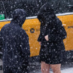 Social Media Reacts to Man Kicking His Lady Out During Snowstorm