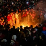Hoosier Fans Literally Set The City On Fire After Championship Win