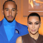 Kim Kardashian Jets Off To UK To Spend Time With Lewis Hamilton