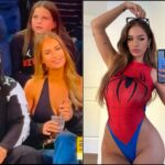 Druski Takes OnlyFans Model Sky Bri to Lakers-Knicks Game