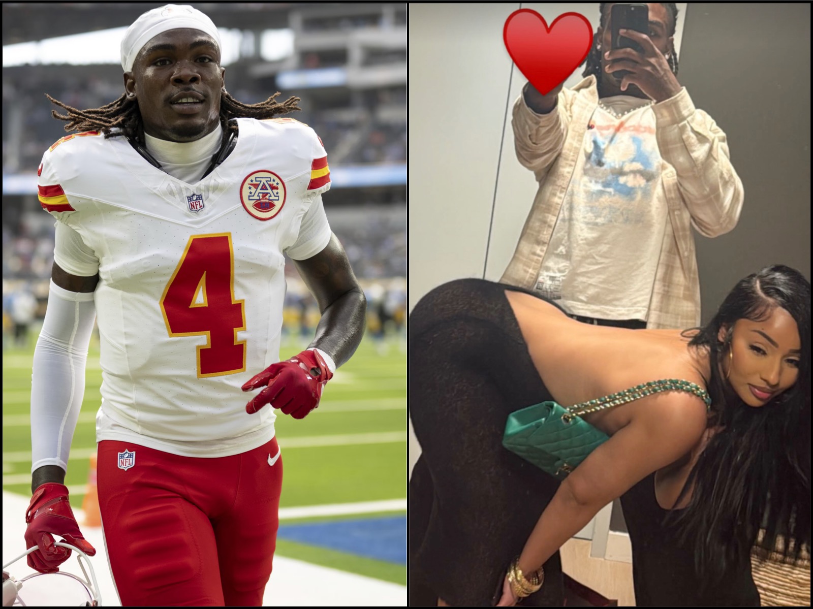 Chiefs Rashee Rice Goes IG Official With Rubi Rose After Domestic ...