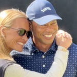 Tiger Woods And GF Vanessa Trump Pose Together At The Genesis Invitational