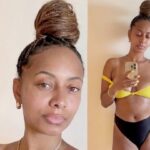 43-year-old Keri Hilson Shows Off Massive Cleavage In Loose Bra