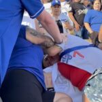 Watch MLB Fans Engage In Brutal Fight At Dodger Stadium Opening Day