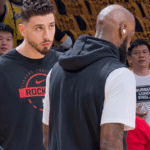 Rockets’ Alperen Şengün Explains Why He Stood Up As LeBron James Walked Pass Before Game 1