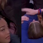 Jordyn Woods Angry With Fiancé Karl-Anthony Towns For Hugging & Kissing Another Woman During Courtside Interaction