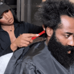 Watch Bri Marie Share Braiding Moment With NBA Player James Harden