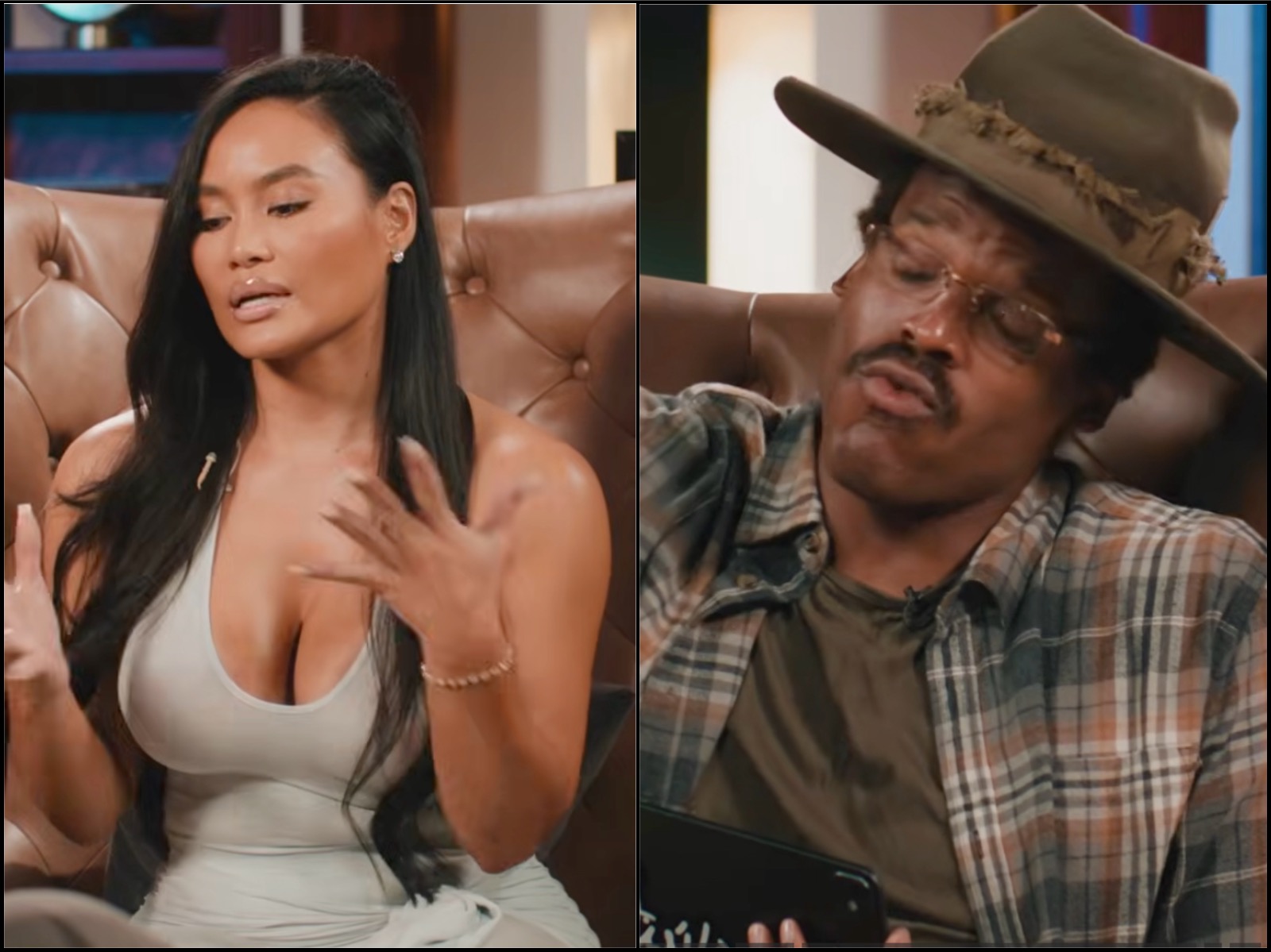 Daphne Joy Flirts With Cam Newton Says She'd Date Akademiks