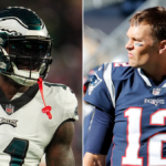 A.J. Brown Slammed for His AI-Generated Childhood Photo Wearing a Tom Brady Jersey