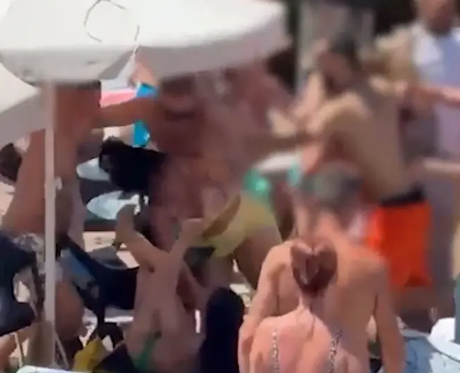 A Violent Brawl Over a Pool Chair Goes Viral, Leaving the Girl With a Fractured Nose