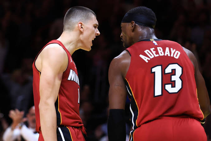 Bam Adebayo Punches Tyler Herro in Vegas