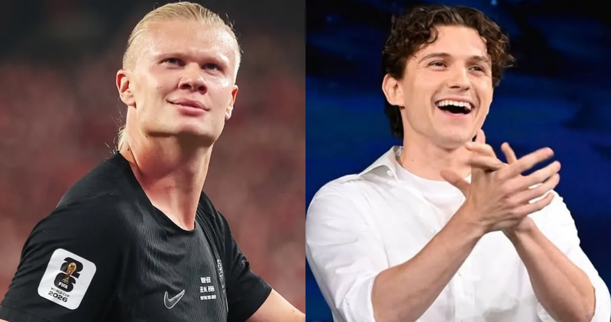 Soccer Star Erling Haaland Accepts the Dinner Invitation From Tom Holland