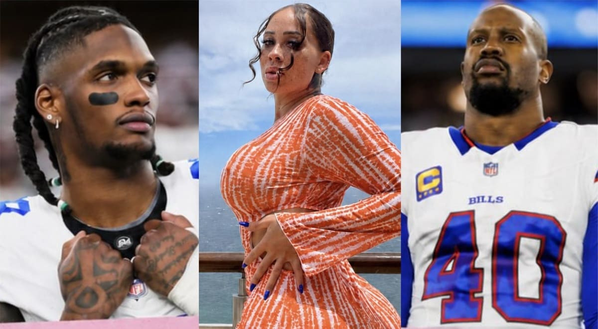 Watch Viral Video Of CeeDee Lamb Getting Cozy With Teammate Von Miller's BM Megan Denise