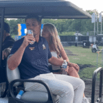 Bryson DeChambeau And New GF Mikayla Demaiter Make First Public Appearance At LIV Golf Finale