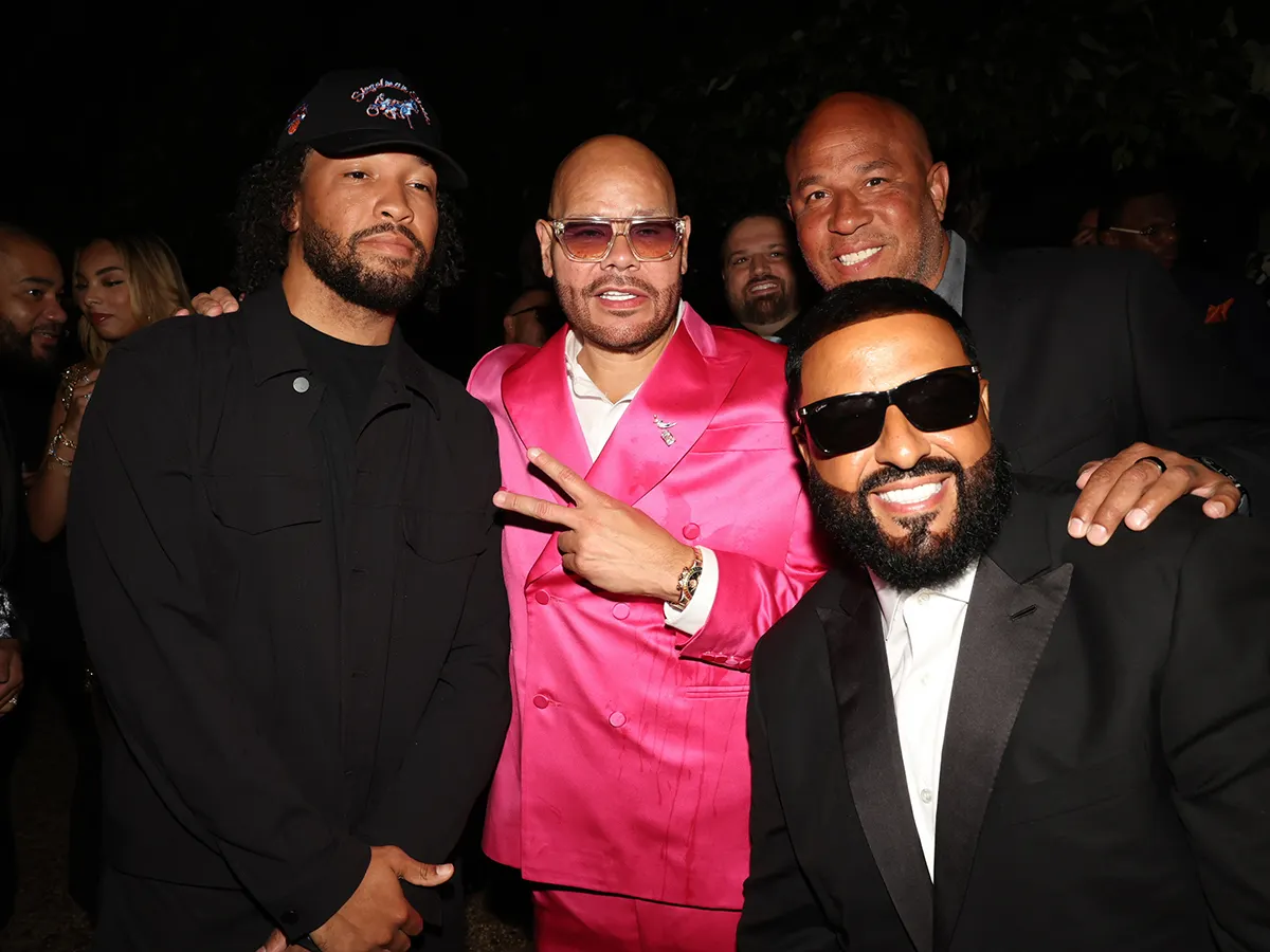 Jalen Brunson Surprises Fat Joe at His Birthday Party in New York City