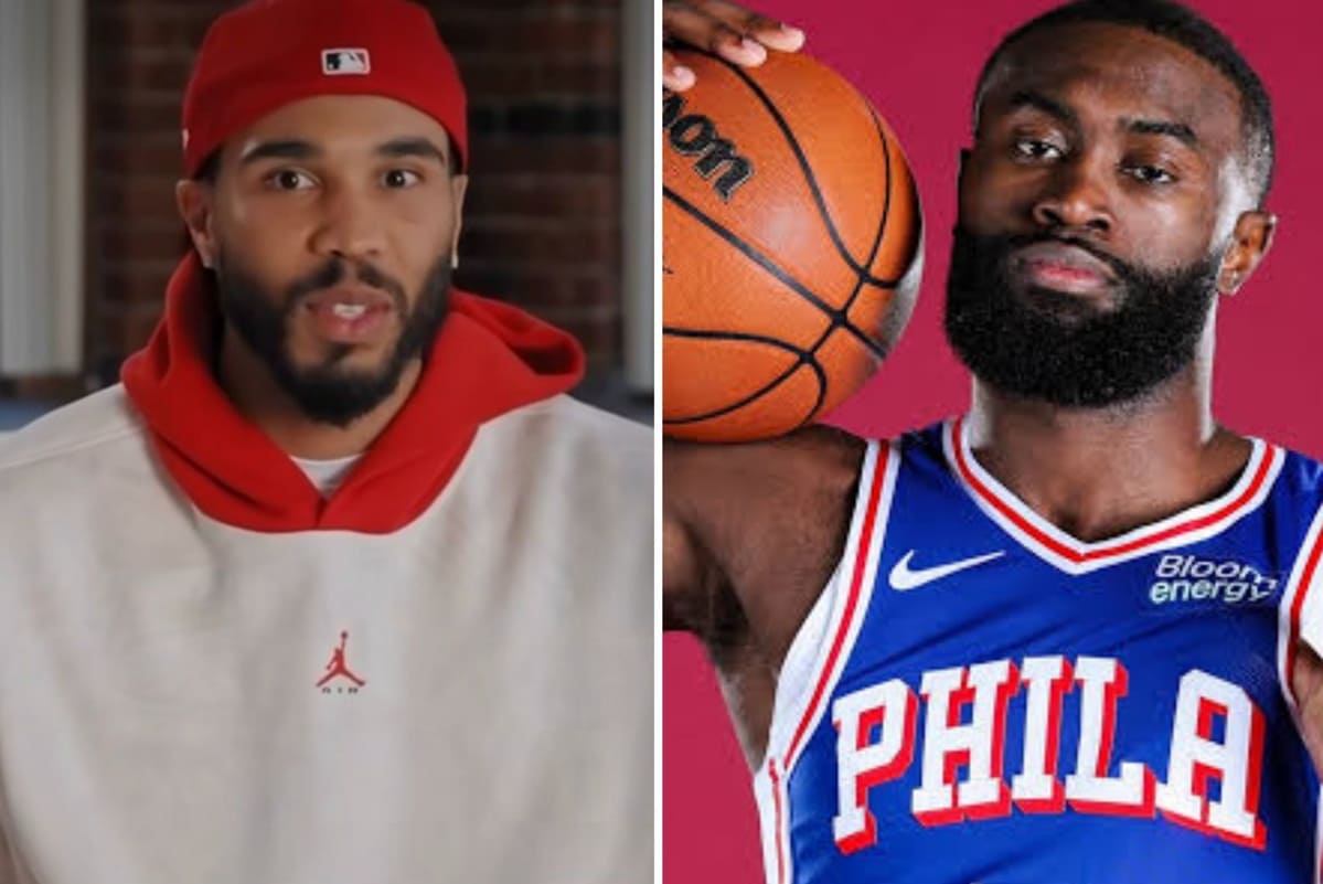 Jaylen Brown Exposes Jayson Tatum Over ‘Fake' Reaction To His 76ers Trade