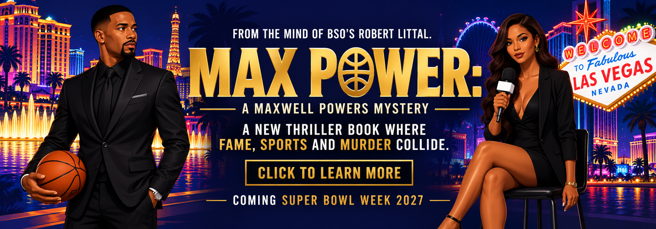 Max Power: A Maxwell Powers Mystery - Coming Super Bowl Week